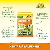 Neudorff Xentari RaupenFrei für 500 m² – Bekämpft biologisch Buchsbaumzünsler und andere Raupen an Buchsbaum und Hecke, biologisches Insektizid, 25g
