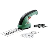 Bosch Gartenschere EasyShear (integrierter 3,6 V Akku, Akkulaufzeit: 40 min, Messerlänge: 12 cm (Strauch) / 8 cm (Gras), im Karton)