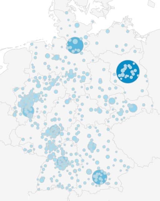 Buchsbaumzünsler Ausbreitung Karte Deutschland
